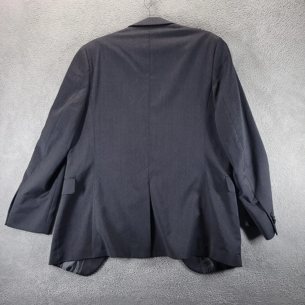 Banana Republic Suit Jacket Mens 40R Gray Wool Modern Fit Cerruti Canada Office